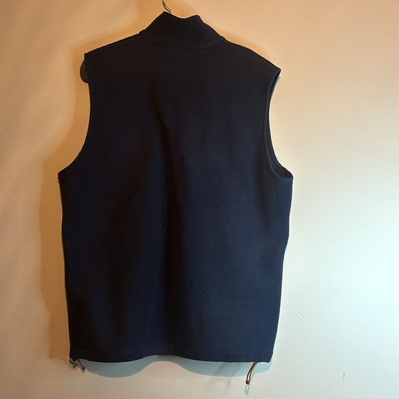 Woolrich Navy Blue Fleece Vest - Picture 17 of 17
